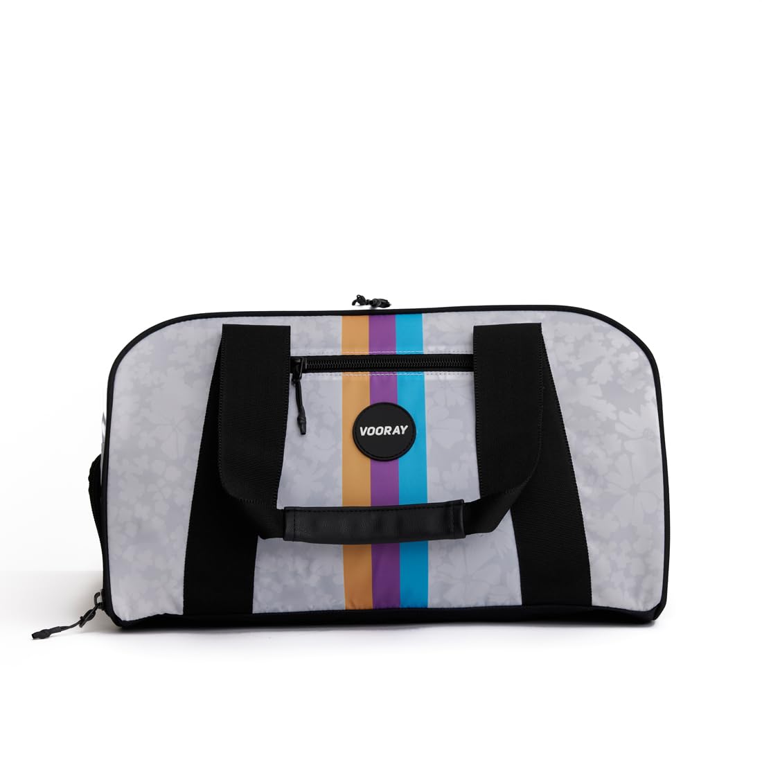 Vooray Burner Gym Duffel Bag, Gym Bag for Women and Men with Shoe Compartment, Weekender, Overnight & Travel Duffel for Sports and Workout