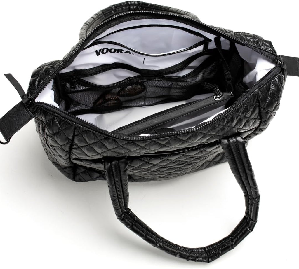 Vooray Alana Duffel Bag – Small Lightweight Travel Bag with Laptop Sleeve, Sports Gym Duffel for Women & Men, Weekender for Overnight, Everyday Use, or Hospital Travel
