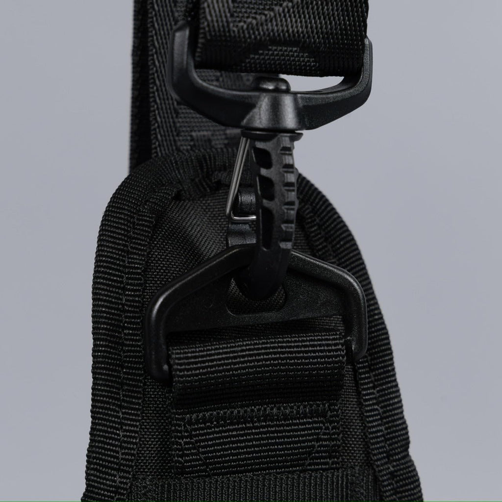 WOLFpak 4L Mini Tactical Sling Bag (Alpha Black) Compact Crossbody Backpack for Gym, Travel & EDC | Tactical Shoulder Bag with Multiple Pockets – Lightweight, Durable Sling Pack for Men & Women