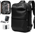 BlackVoyage Vortex Vacuum Seal Travel Backpack 60L Expandable Air Compression System Water Resistant TSA Lock Carry-On Suitcase Luggage Black Zephyr - Vacuum Pump Included