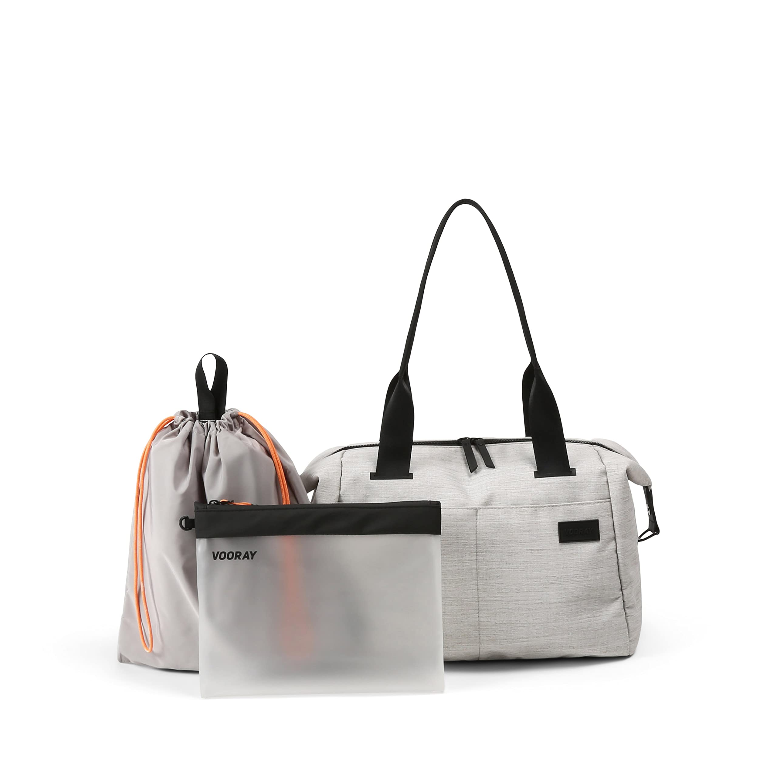 Vooray Alana Duffel Bag – Small Lightweight Travel Bag with Laptop Sleeve, Sports Gym Duffel for Women & Men, Weekender for Overnight, Everyday Use, or Hospital Travel